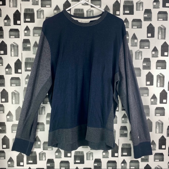 Ray & Bone Men’s Long Sleeve 2 Toned Shirt - Picture 1 of 6